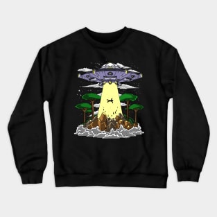 Alien Abduction Crewneck Sweatshirt